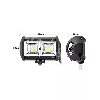 Светодиодная балка (люстра) XY-SMDGB-36W 12V/24V (13.5см) фото 2