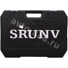 Набор инструментов SRUNV в кейсе 150 предмета черный фото 3