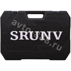 Набор инструментов SRUNV в кейсе 147 предмета черный фото 3