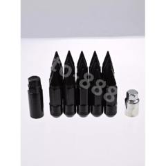 Комплект гаек-карандаш (лёгкие) R104 12*1,25 (20 шт, высота 55 мм) чёрные фото 5
