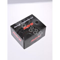 Комплект гаек-карандаш (лёгкие) R104 12*1,25 (20 шт, высота 55 мм) чёрные фото 7