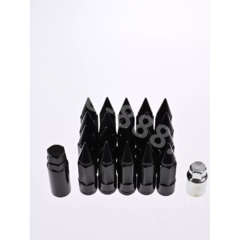 Комплект гаек-карандаш (лёгкие) R104 12*1,25 (20 шт, высота 55 мм) чёрные фото 9