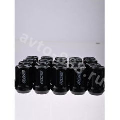 Секретки гайки F651 12*1,25 (16P+4+2, высота 32 мм) чёрный фото 2