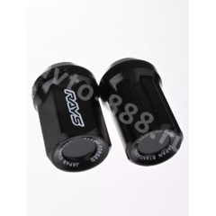 Секретки гайки F651 12*1,25 (16P+4+2, высота 32 мм) чёрный фото 6