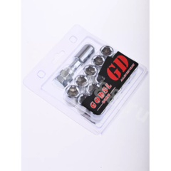 Секретки гайки R028 12*1,25 (16 шт, высота 32 мм, сквозная) хром фото 5