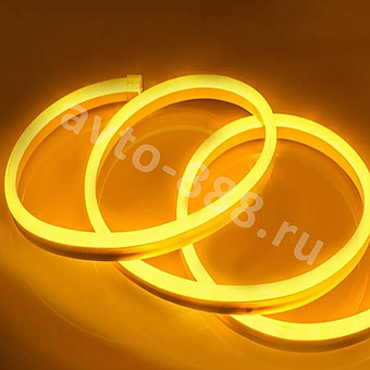 Светодиодная лента 5м. Т2835 (Желтый)(5шт.по 1M) 12v фото 1