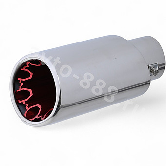 Насадка на глушитель ZXQ-481 красный фото 1