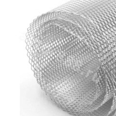Сетка на решетку радиатора алюминиевая серебро средняя 1000*330 мм ячейка 6x12мм фото 3