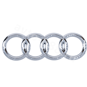 Эмблема AUDI 135*43 (задняя А4) AE-001 фото 1