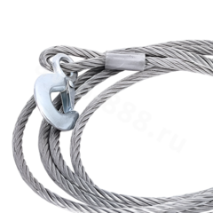 ZY-216 Трос "металл" 4 метра, 5 тонн, 12 мм фото 5