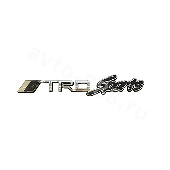 Надпись TRD SPORT чёрный 155*15mm EBL-161 фото 3