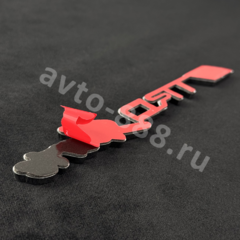 Надпись TRD SPORT красный 155*22mm EBL-161A фото 2