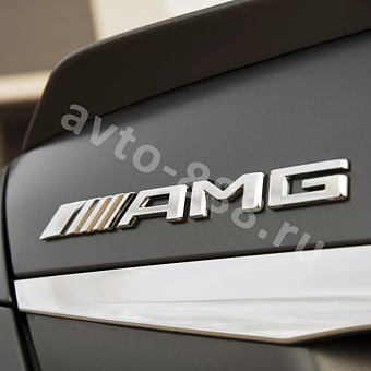 Надпись ///AMG 19cm BNL-001  185*20mm фото 1