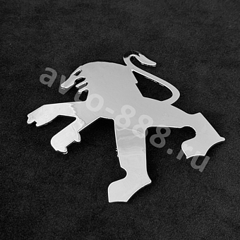 Эмблема PEUGEOT 80*78        PE-001 фото 1