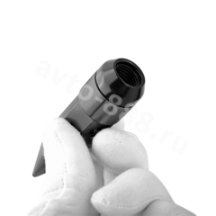 Комплект гаек-карандаш (лёгкие) R104 12*1,25 (20шт, высота 55мм) тёмно-серый фото 3