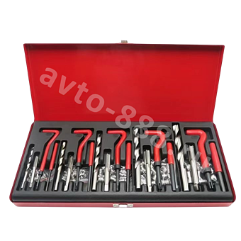 Универсальный комплект для ремонта резьбы, 131 предмет фото 1