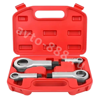 YZ-6092 Набор гайколомов 9-27 мм, 4 предмета фото 1