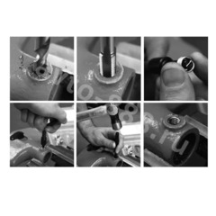 Универсальный комплект для ремонта резьбы, 131 предмет фото 4