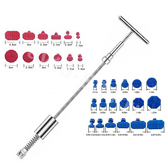 Автомобильный инструмент для удаления вмятин без покраски ремонт обратный молоток  фото 1