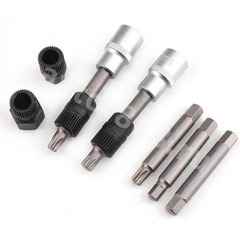 Автомобильный набор съемник шкива генератора, 30 предметов фото 2