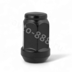 Гайка на колесо HEX19,L30,12×1.5 (5шт) чёрный 13836 фото 3
