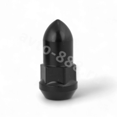 Гайка на колесо ПИКА HEX19,L45,12×1.25 (5шт) чёрный 13833 фото 4