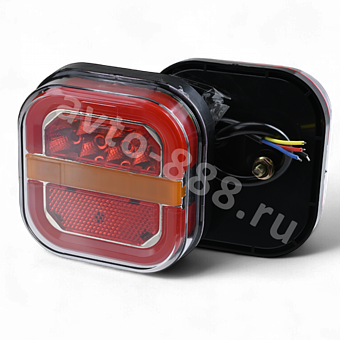 Задние габаритные огни для грузовиков D-2055 12-24V (2шт) фото 1