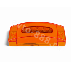 Фонари габаритные BD-0102 12/24V жёлтый (2шт) фото 2