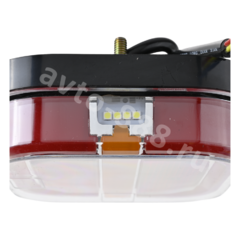 Задние габаритные огни для грузовиков D-2055 12-24V (2шт) фото 4