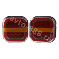 Задние габаритные огни для грузовиков D-2055 12-24V (2шт) фото 9