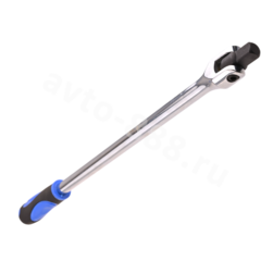 Вороток шарнирный с прорезиненной ручкой  1/2 450mm YZ-10212 фото 6