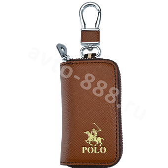 Ключница POLO коричневая фото 1