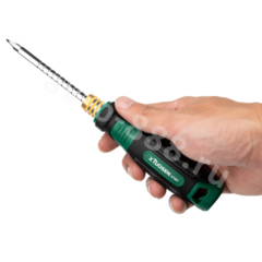 Отвёртка телескопическая с фиксатором 210мм + - фото 3