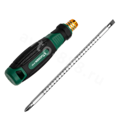 Отвёртка телескопическая с фиксатором 165мм + - фото 2