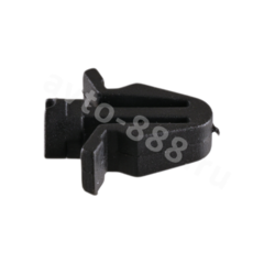 Клипсы автомобильные К-064 (100шт) (h-1,5см, ø-7мм) чёрные фото 2