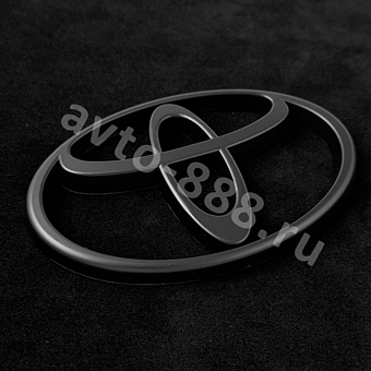 Эмблема TOYOTA 160*115 (чёрный) TE-014A фото 1