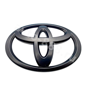 Эмблема TOYOTA 95*63mm (черный) TE-008A фото 1