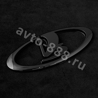 Эмблема LADA 140*58 (чёрный) LADAE-007 фото 1