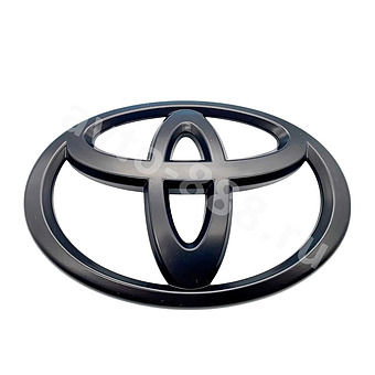 Эмблема TOYOTA 130*85mm (черный) TE-011A фото 1