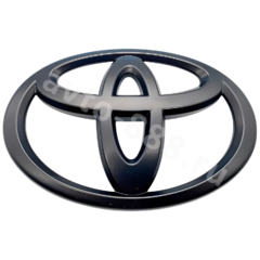 Эмблема TOYOTA 160*115 (чёрный) TE-014A фото 1