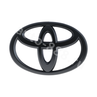 Эмблема TOYOTA 160*115 (чёрный) TE-014A фото 1