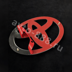 Эмблема TOYOTA TE-013A 150*105 (чёрный) фото 2