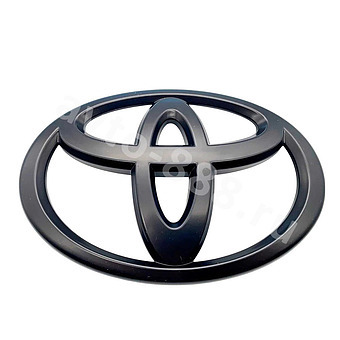 Эмблема TOYOTA 120*80mm (черный) TE-010A фото 1