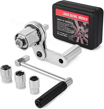 YZ-4024 Гайковерт ручной ключ балонный для авто, 1/2 дюйма