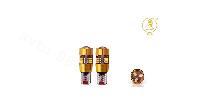 Автомобильная светодиодная лампа EJC T10-3014-27 (12V)