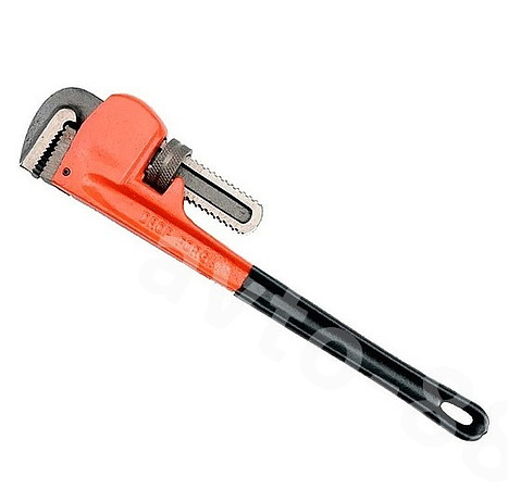 Газовый ключ с резиновой ручкой 8“