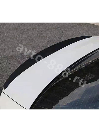 Спойлер (резина) универсальный чёрный DPX-02