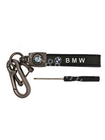 Брелоки на ключи кожа петля, карабин BMW 0397