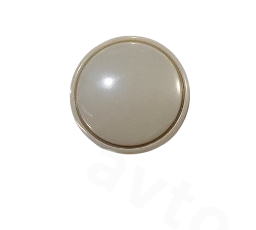 Колпачок на литье бежевый универсальный выпуклый с ободком ø 53 (1 шт)