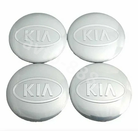 Декоративные наклейки KIA 65мм (4шт)